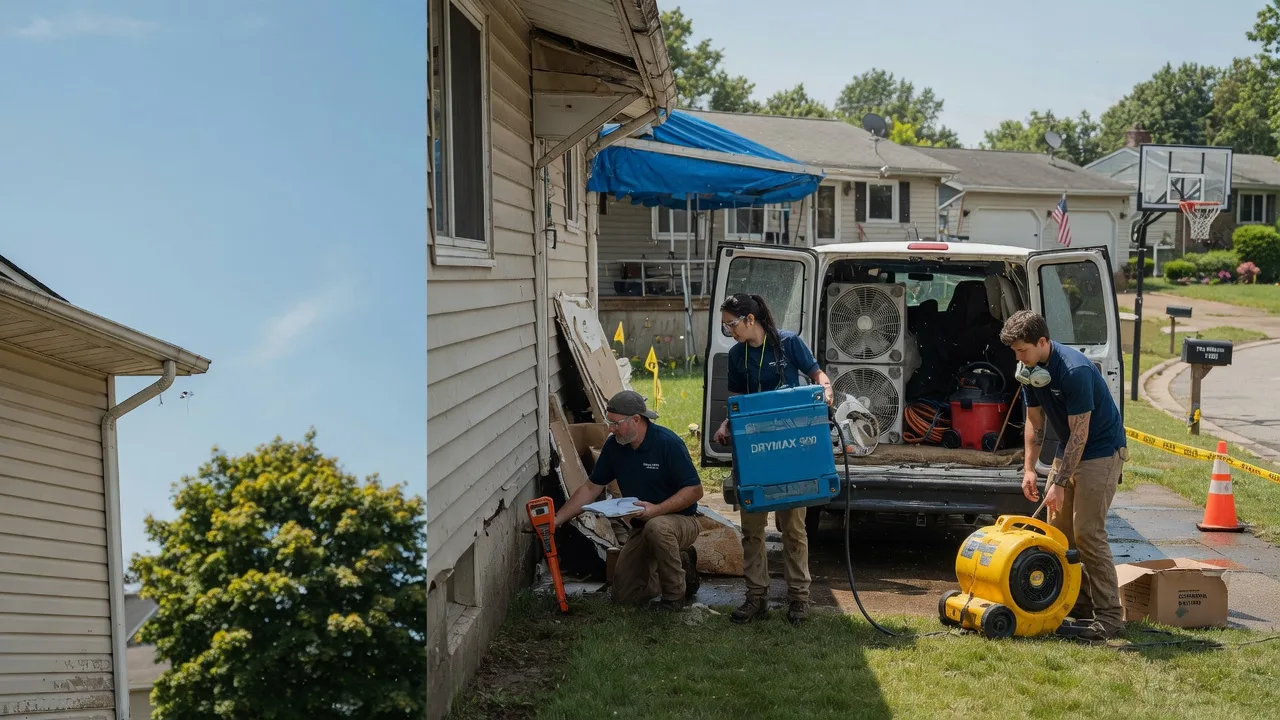 Ceiling Leak Cleanup in Holland, IN near me
